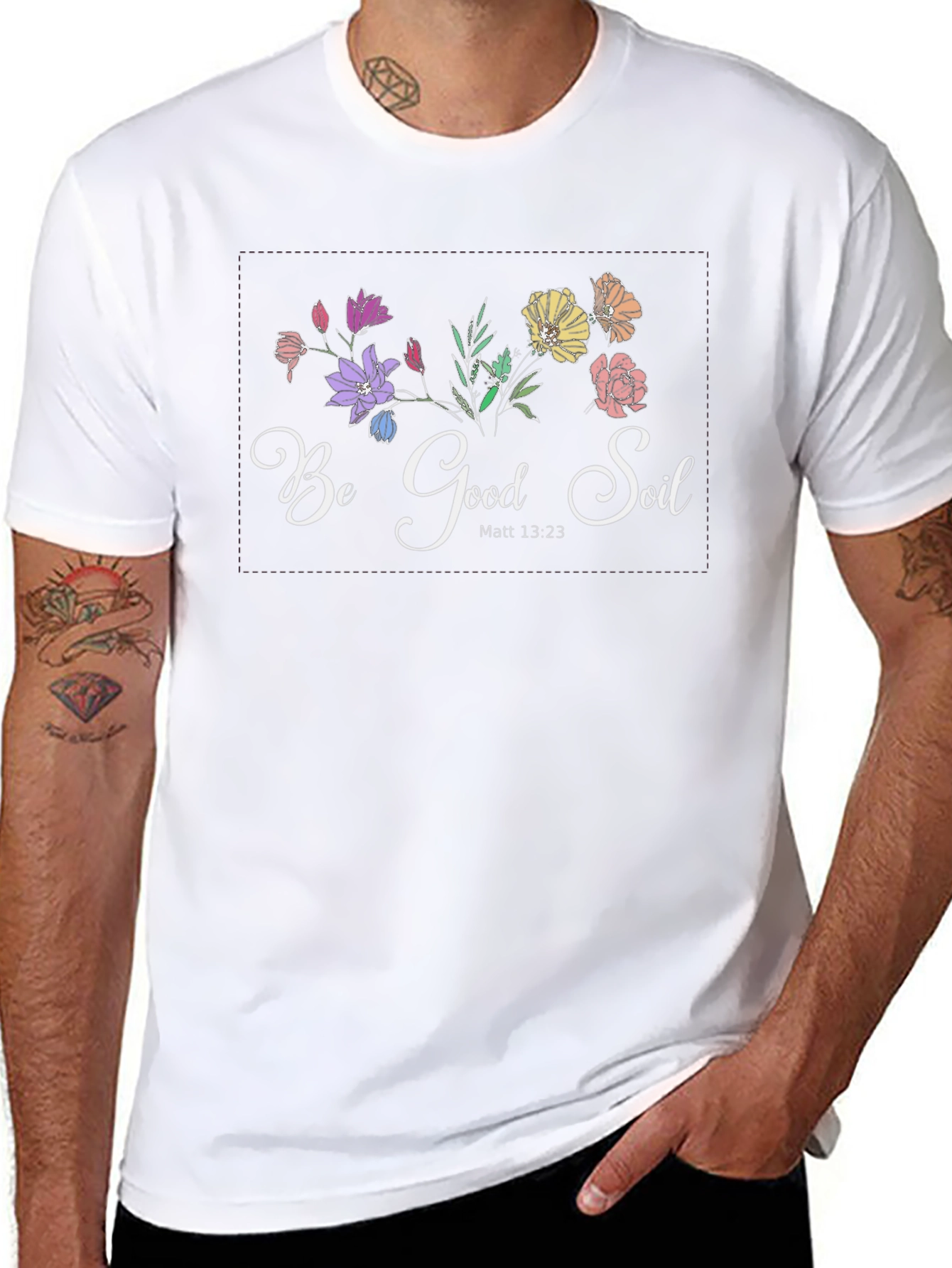 Be Good Soil Graphic T-Shirt - Christian Tee
