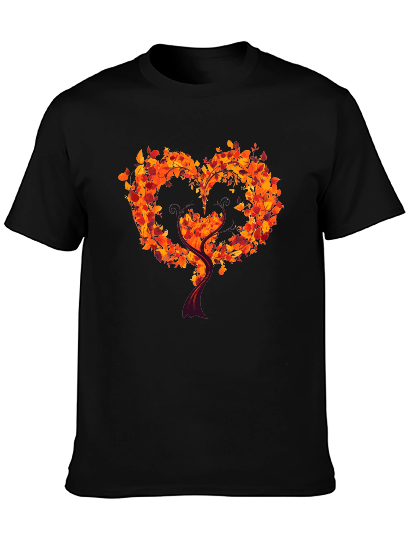 Autumn Heart Tree Graphic Tee