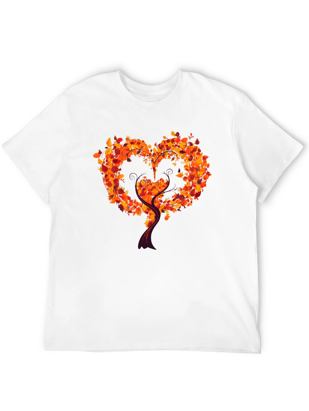 Autumn Heart Tree Graphic Tee