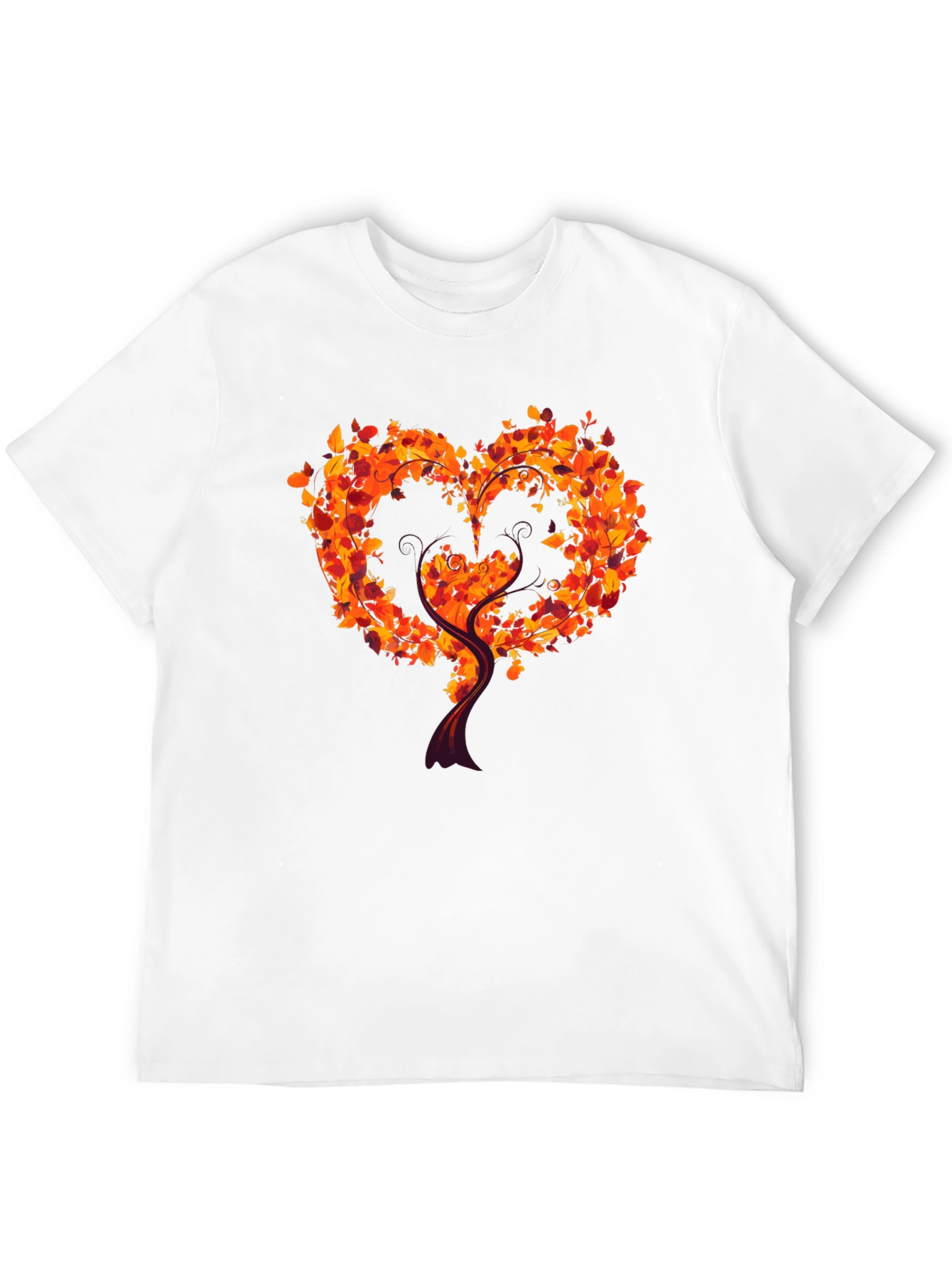 Autumn Heart Tree Graphic Tee