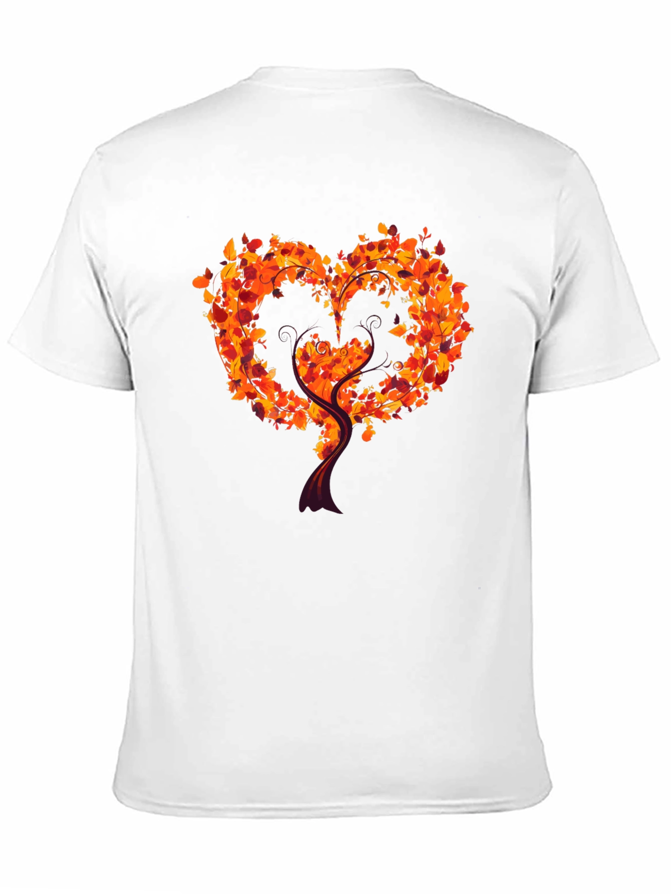 Autumn Heart Tree Graphic Tee