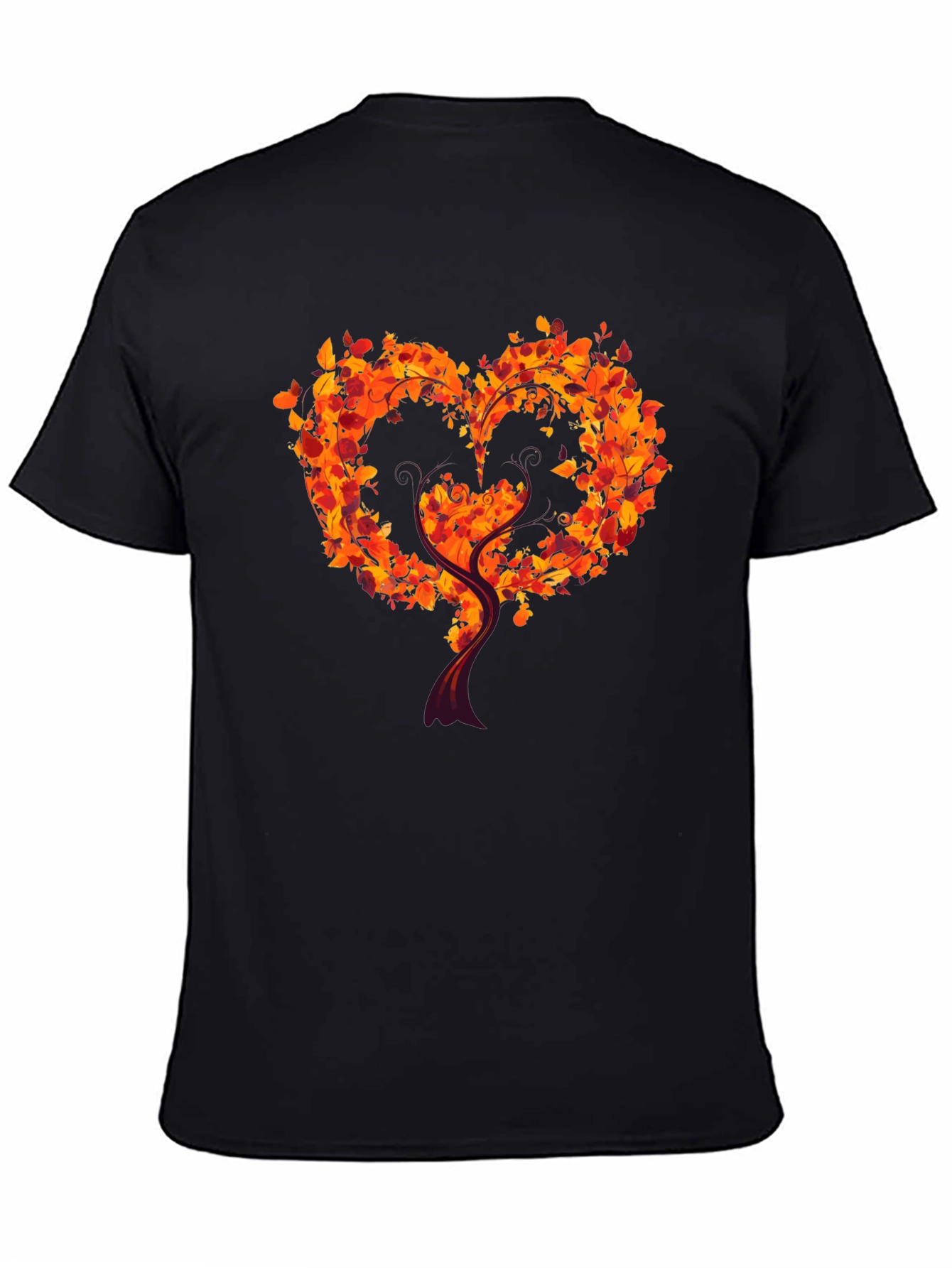 Autumn Heart Tree Graphic Tee