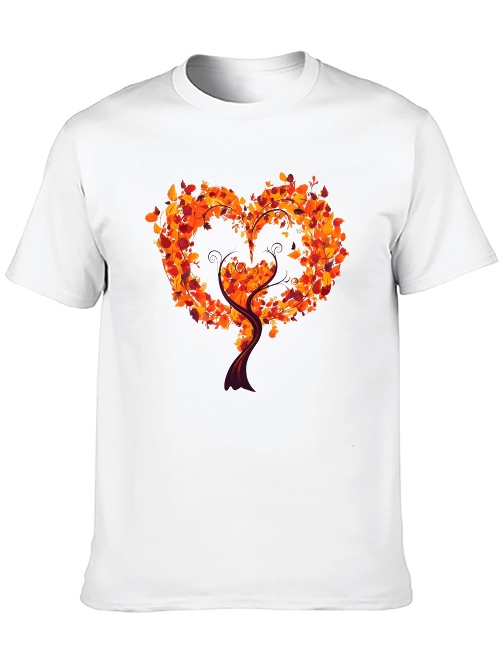 Autumn Heart Tree Graphic Tee