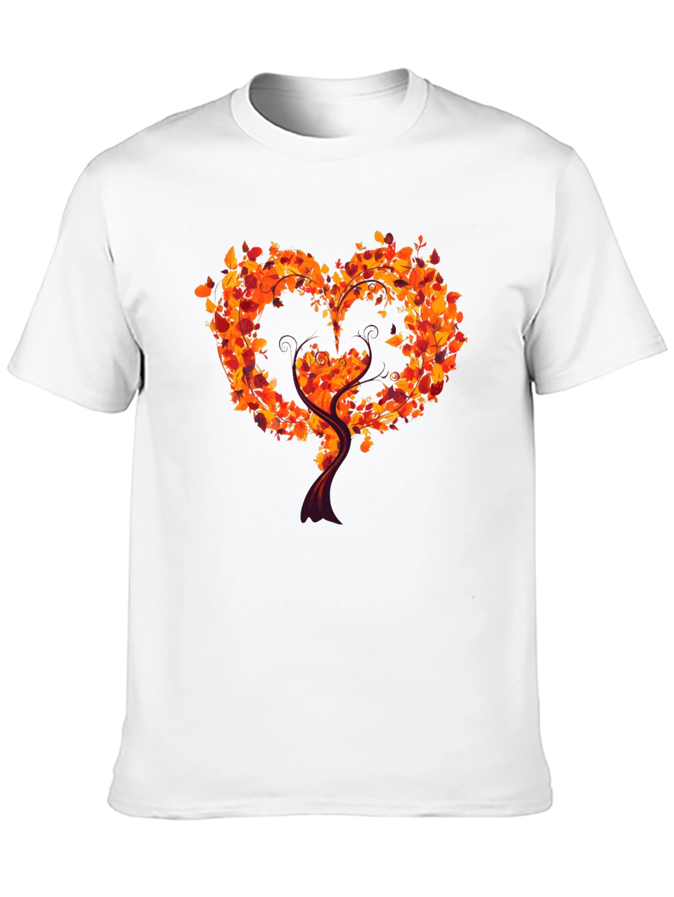 Autumn Heart Tree Graphic Tee