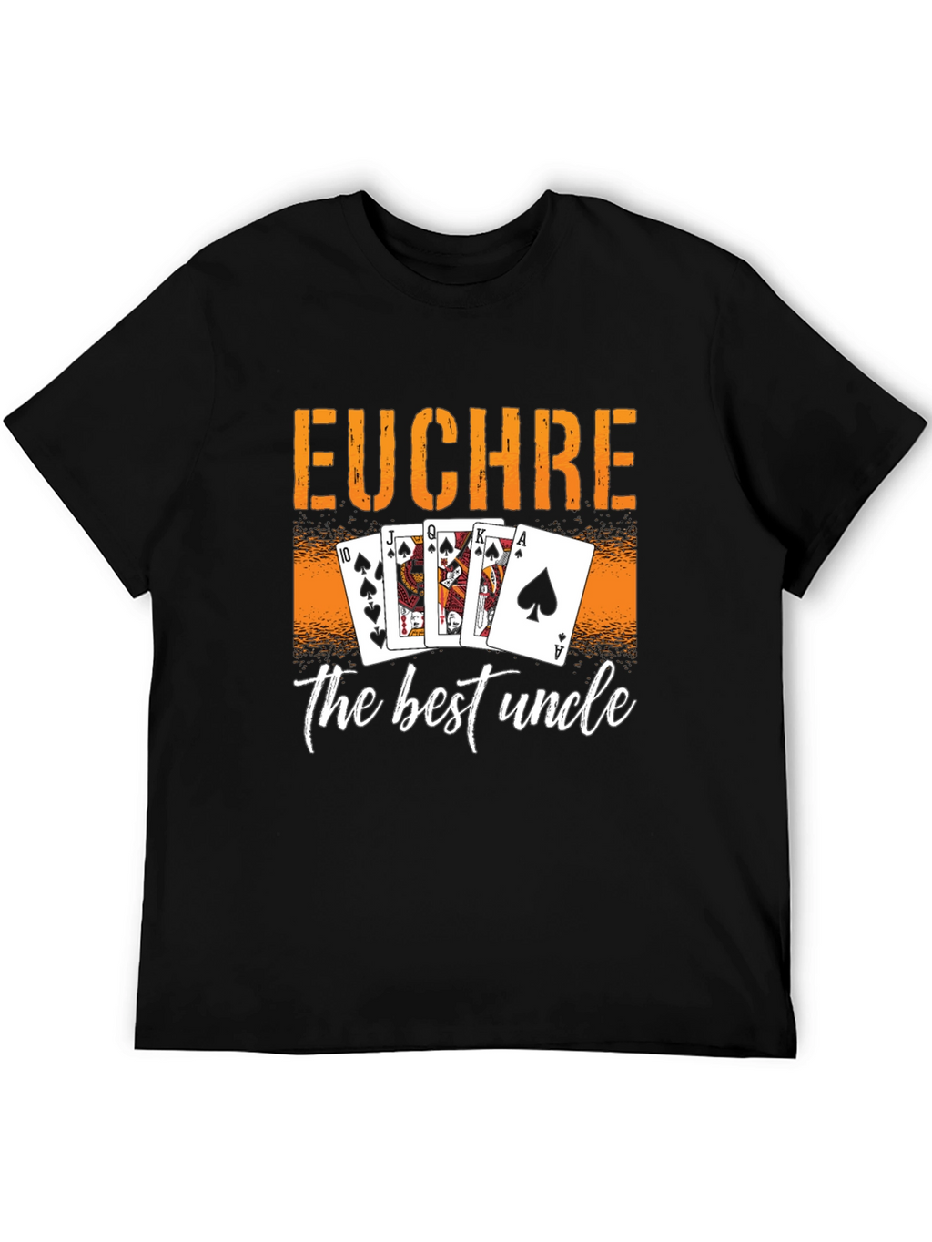 Euchre Best Uncle T-Shirt: Card Game Design