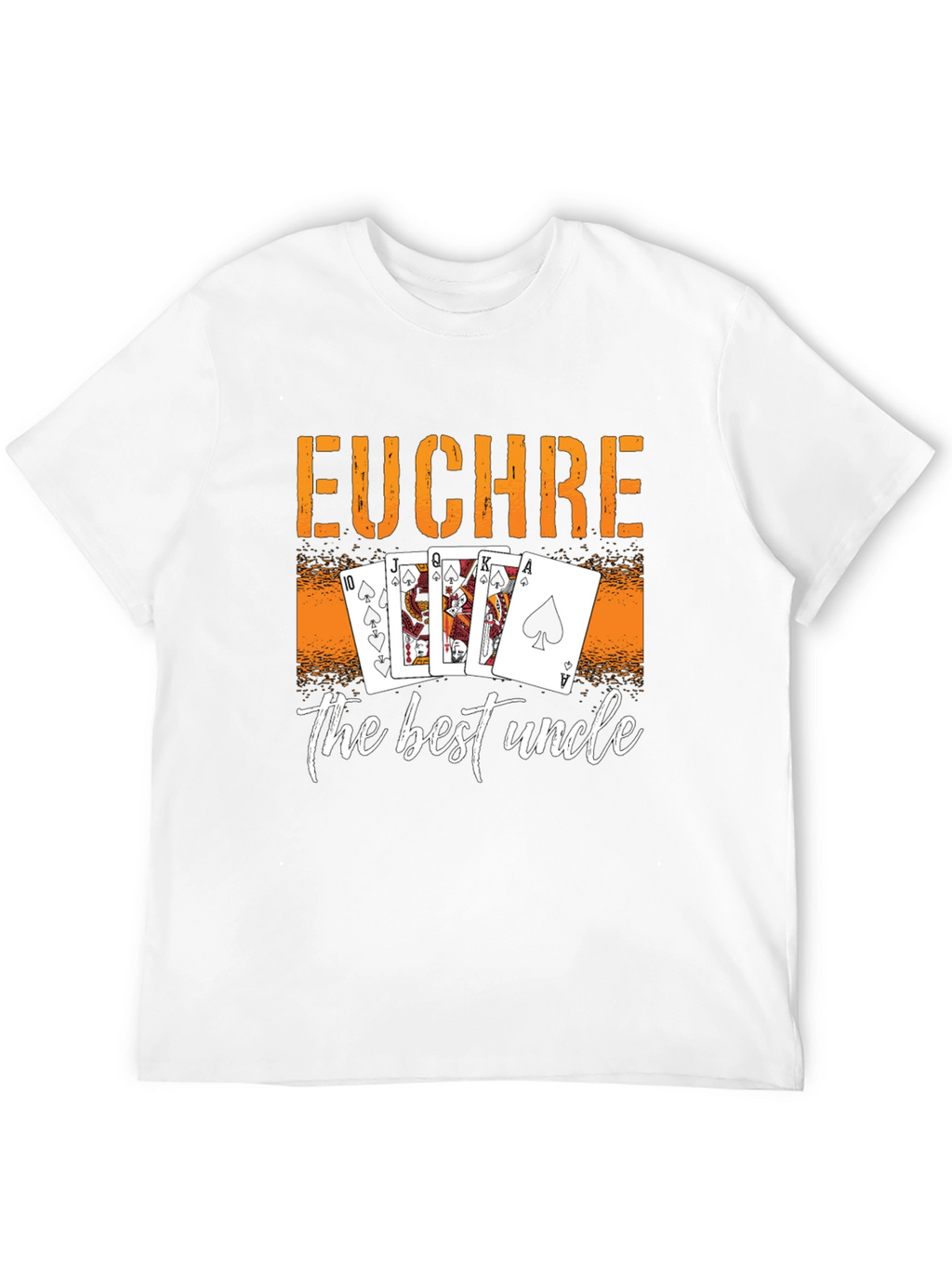 Euchre Best Uncle T-Shirt: Card Game Design