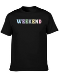 Weekend Graphic Tee - Casual Comfort