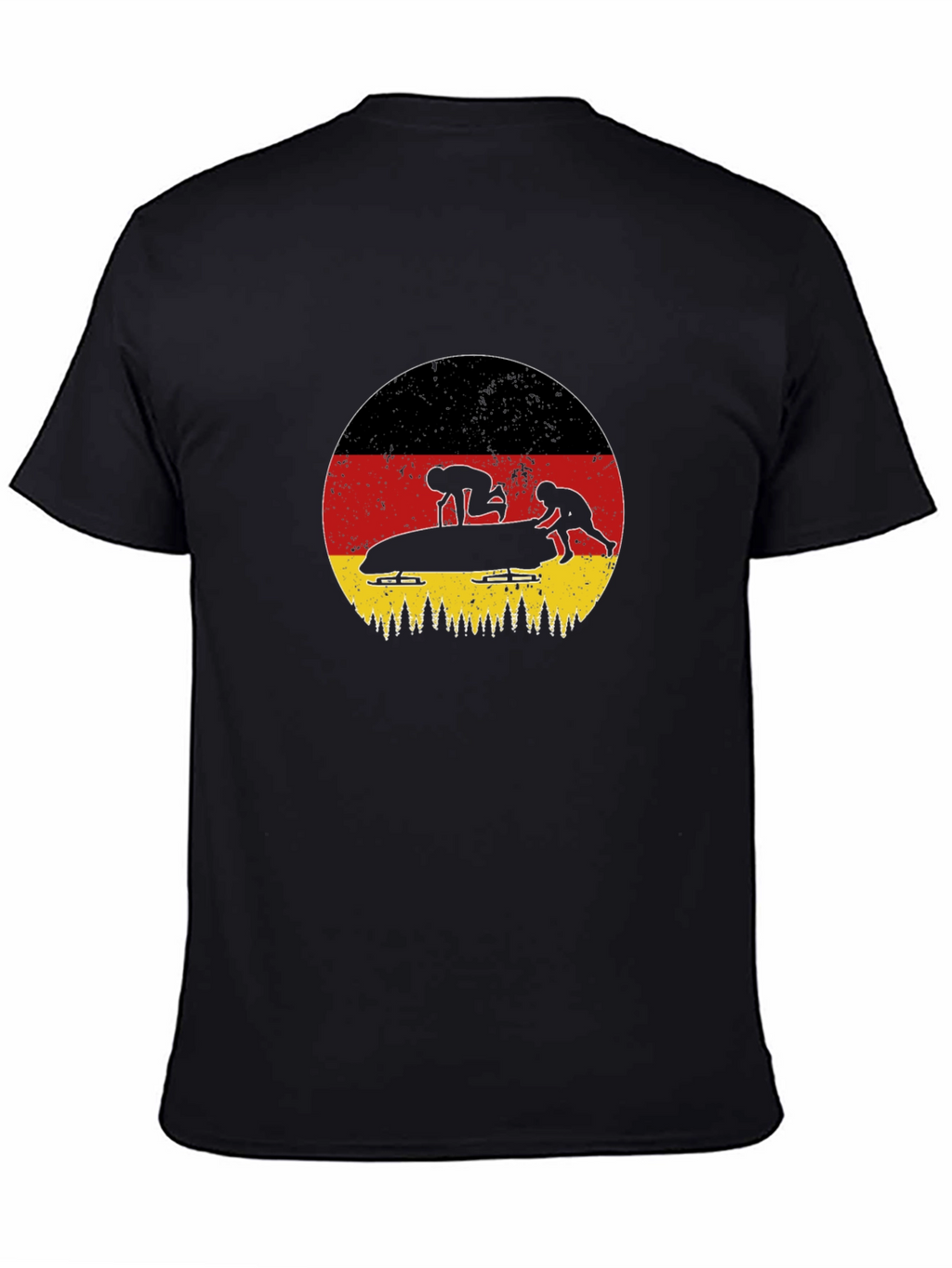 German Bobsled T-Shirt - Winter Sports Tee