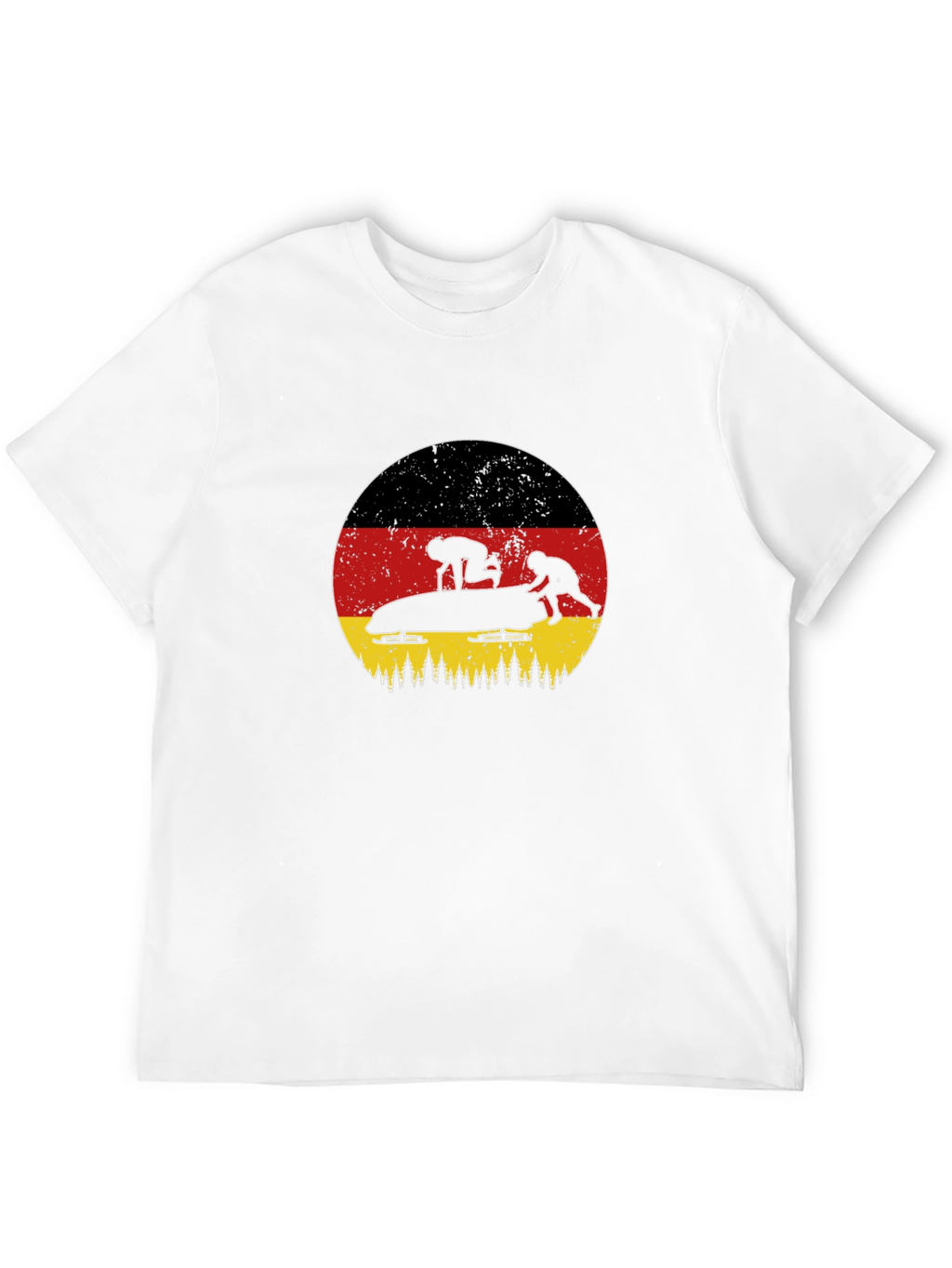German Bobsled T-Shirt - Winter Sports Tee