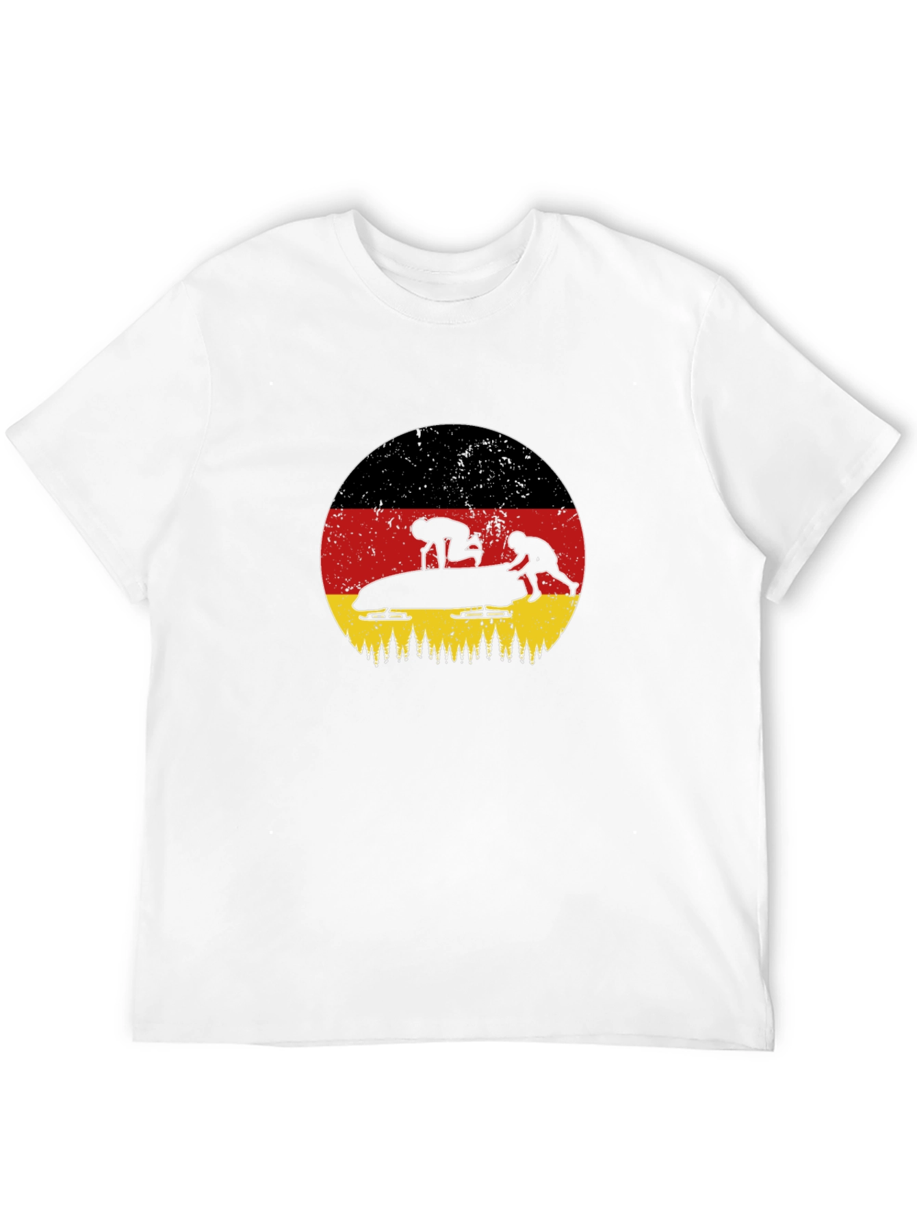 German Bobsled T-Shirt - Winter Sports Tee