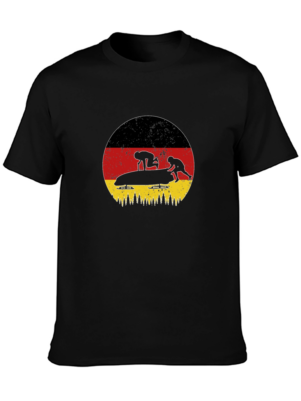 German Bobsled T-Shirt - Winter Sports Tee