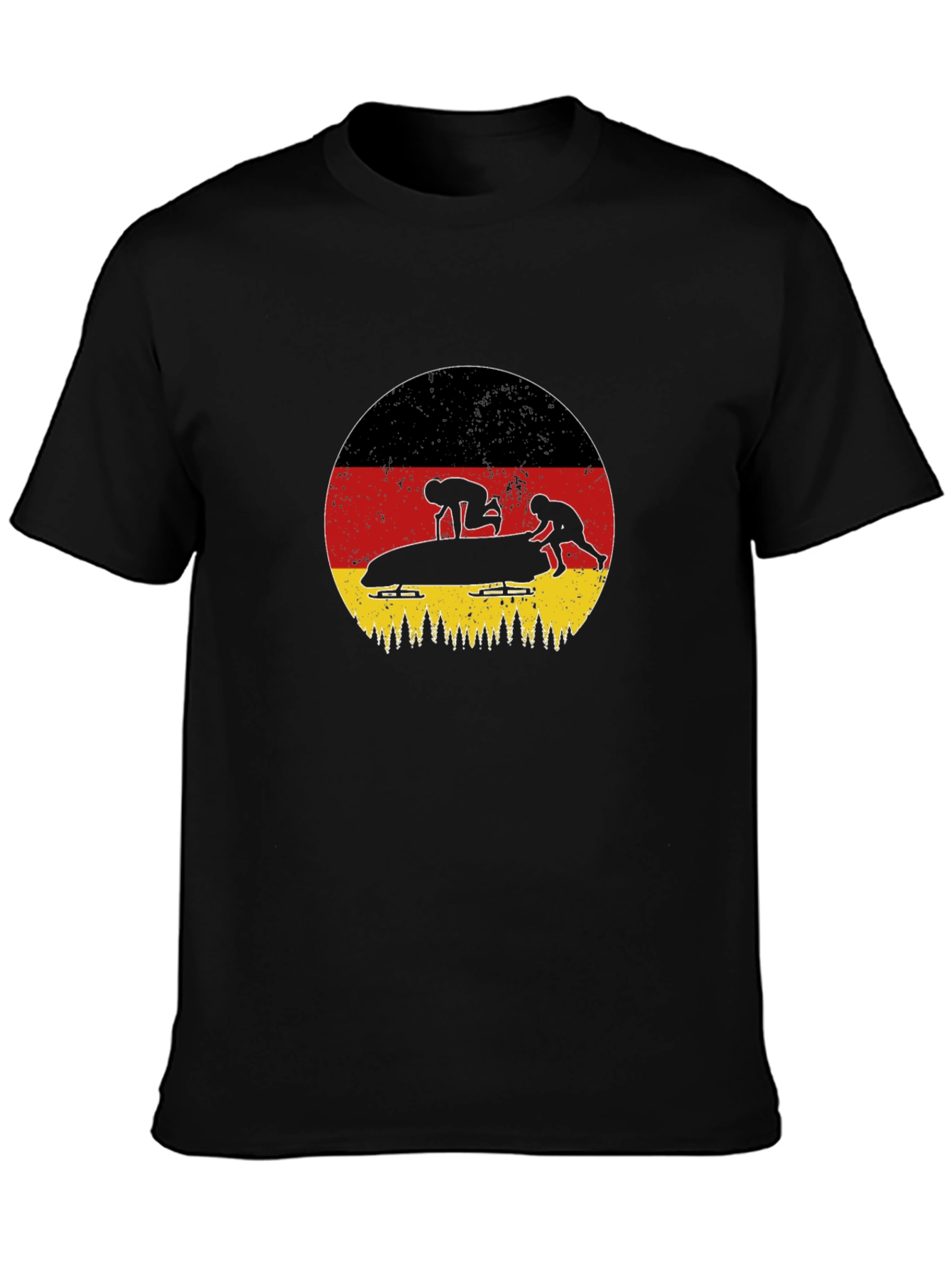 German Bobsled T-Shirt - Winter Sports Tee