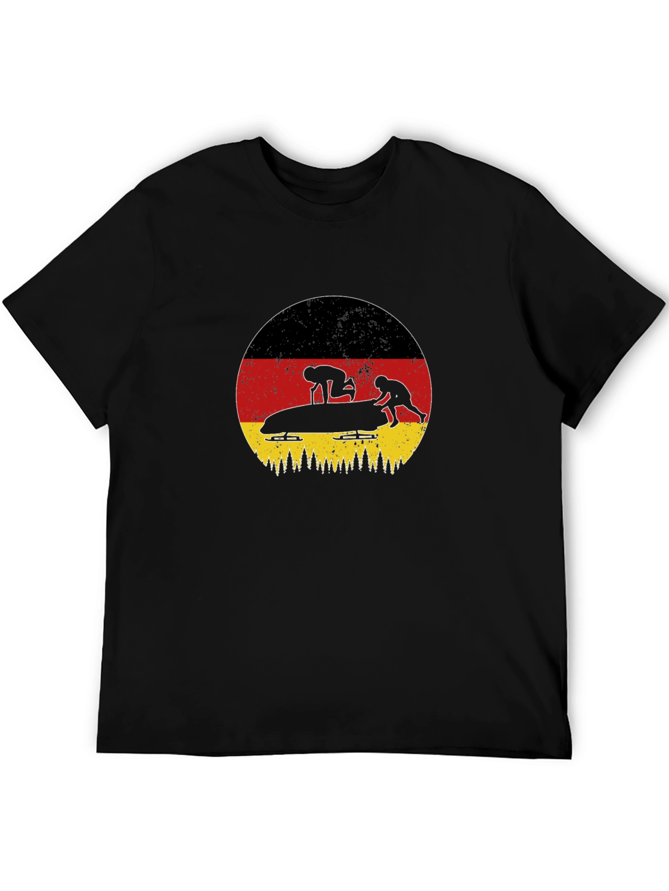 German Bobsled T-Shirt - Winter Sports Tee