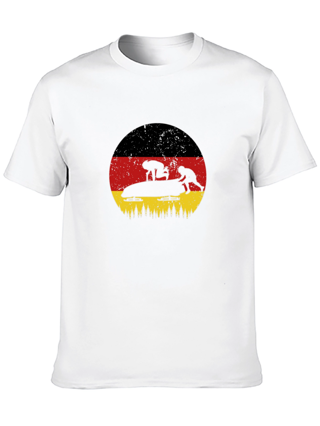 German Bobsled T-Shirt - Winter Sports Tee
