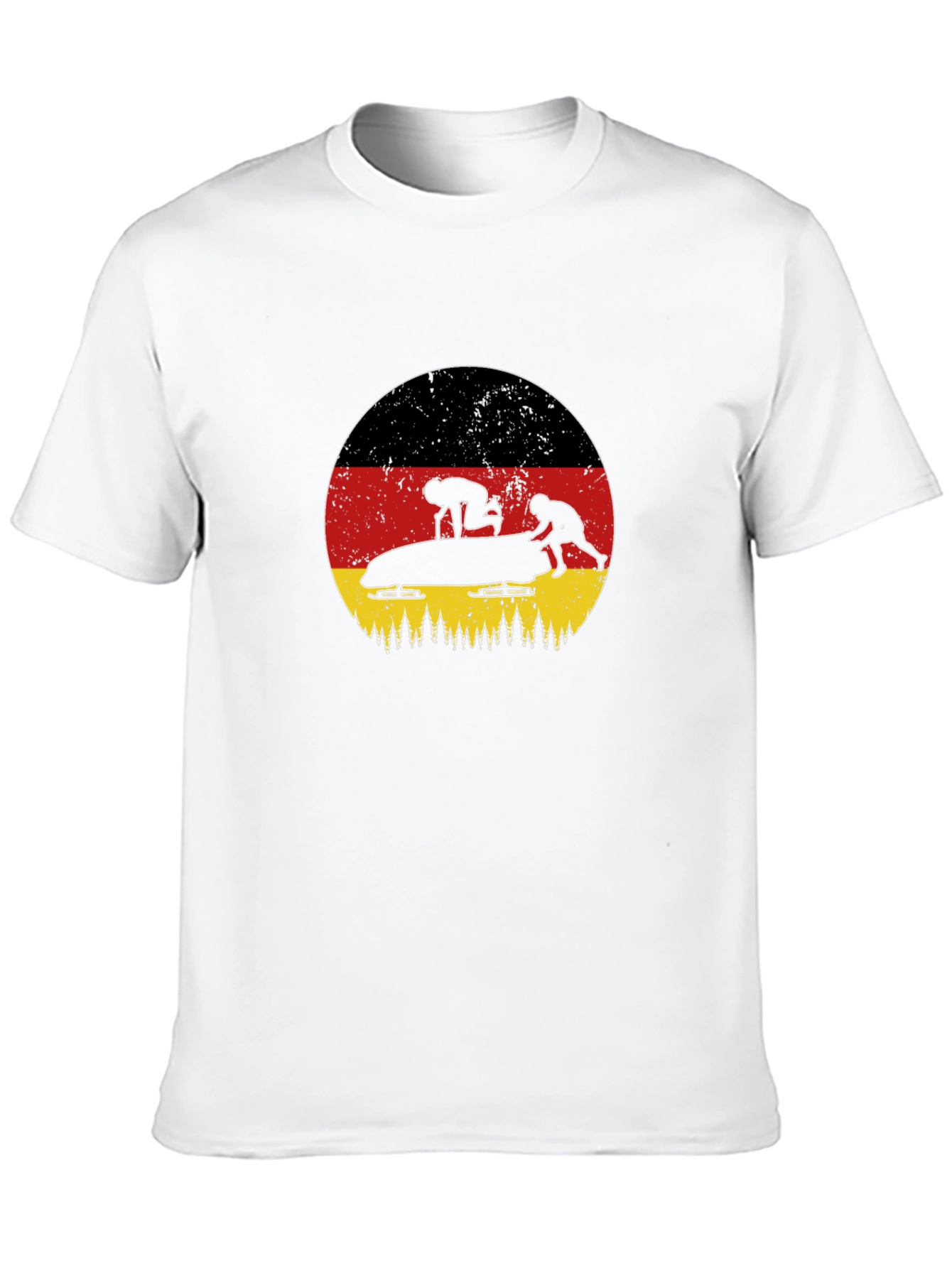 German Bobsled T-Shirt - Winter Sports Tee