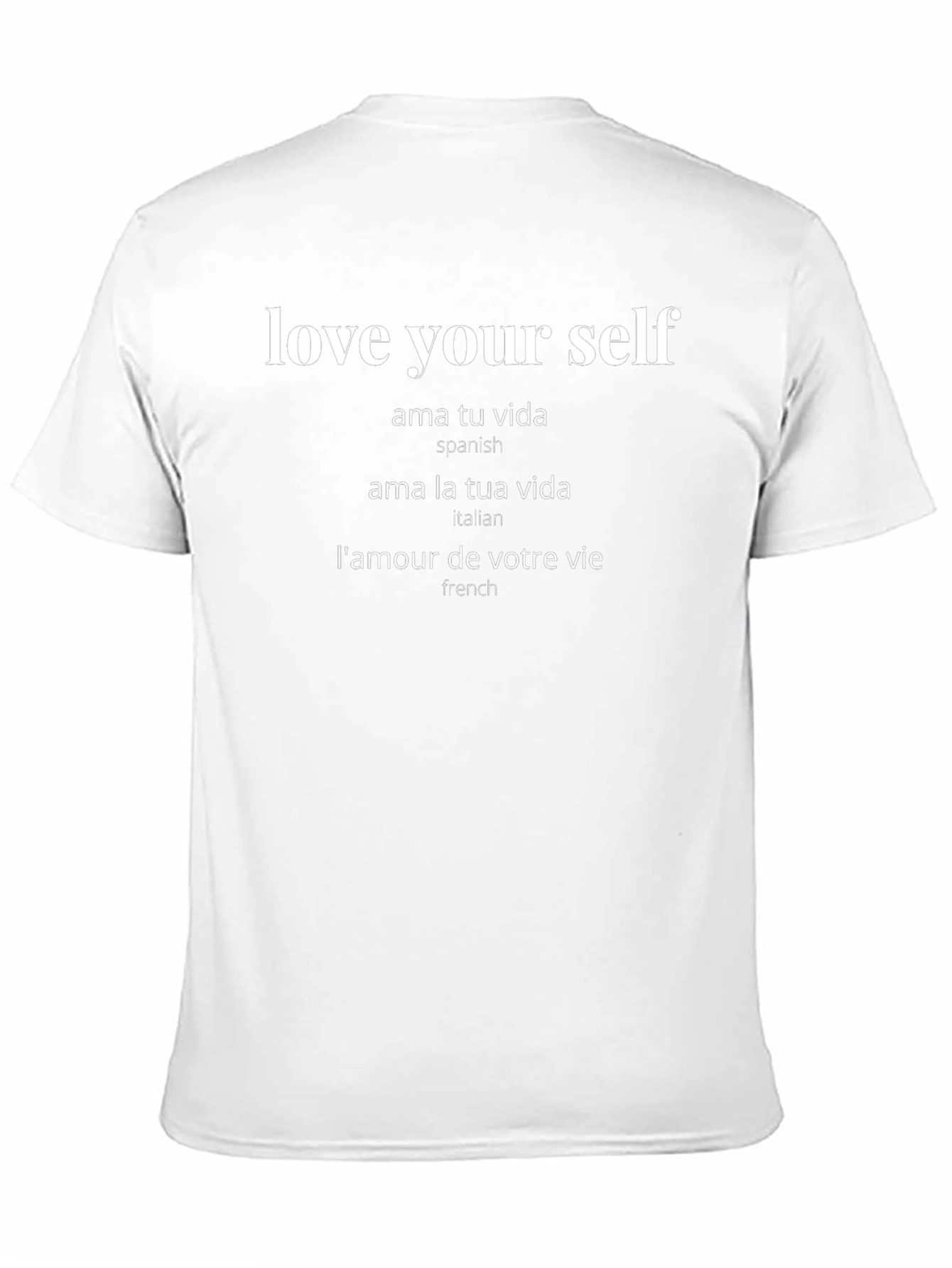 Love Yourself in Multiple Languages T-Shirt