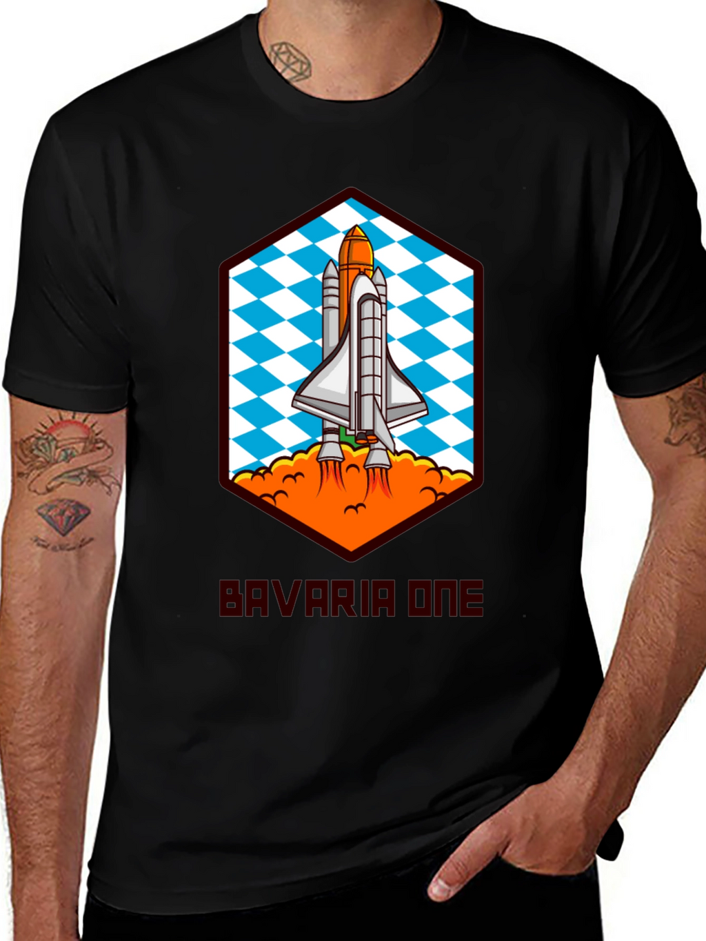 Bavaria One Space Shuttle T-Shirt