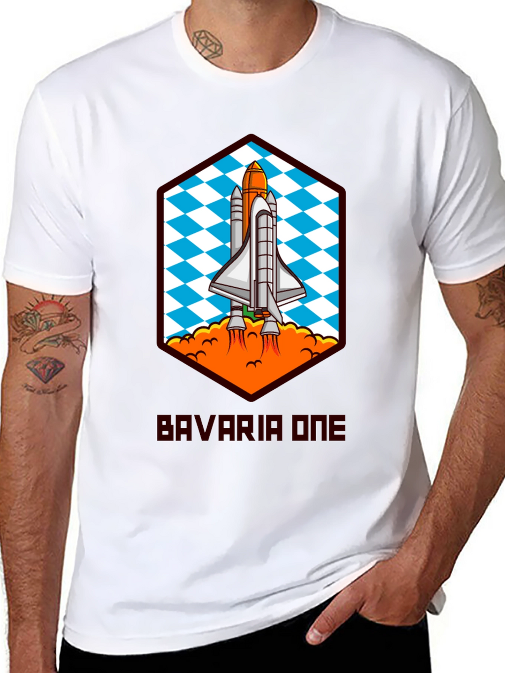 Bavaria One Space Shuttle T-Shirt