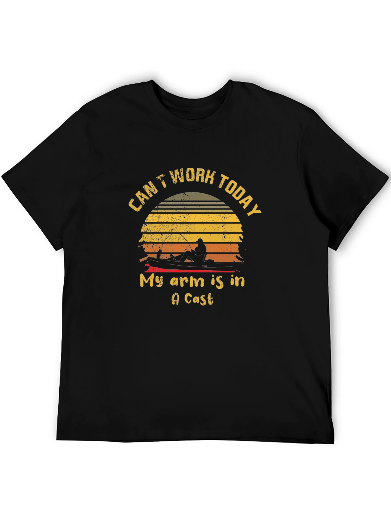 Fishing T-Shirt: Cant Work Today