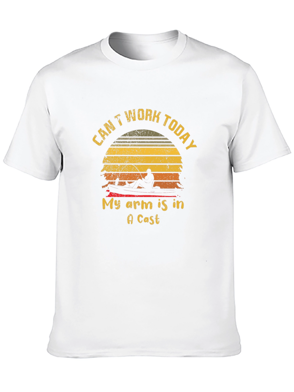 Fishing T-Shirt: Cant Work Today