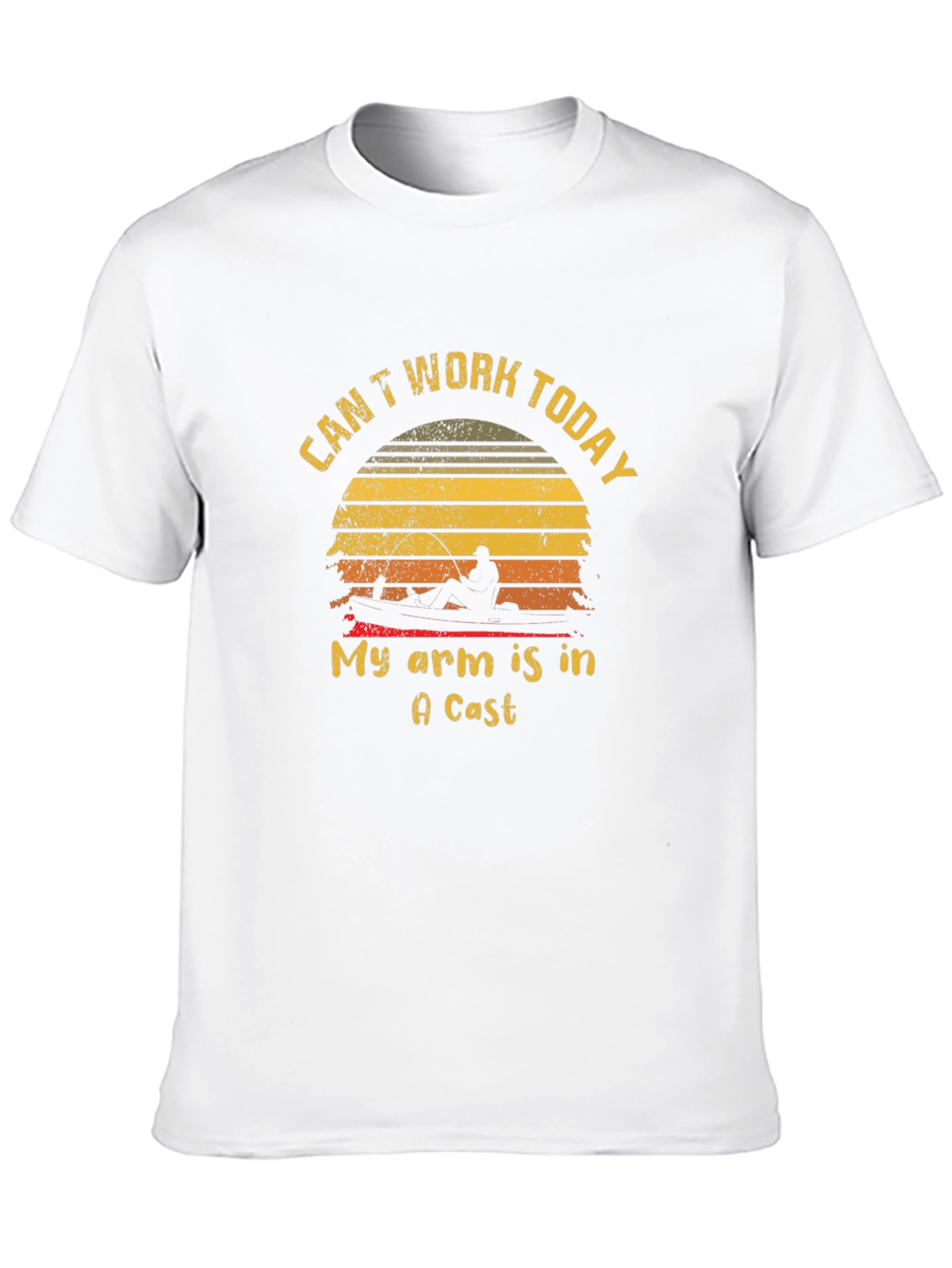 Fishing T-Shirt: Cant Work Today