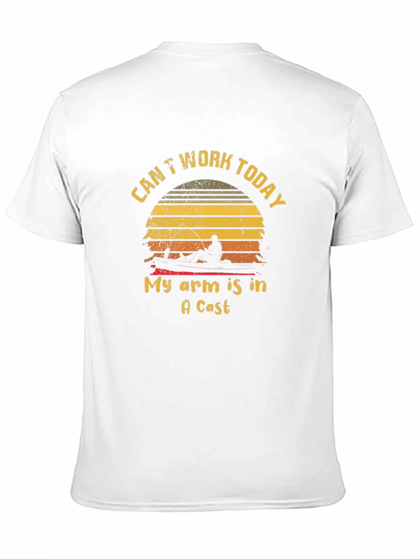 Fishing T-Shirt: Cant Work Today