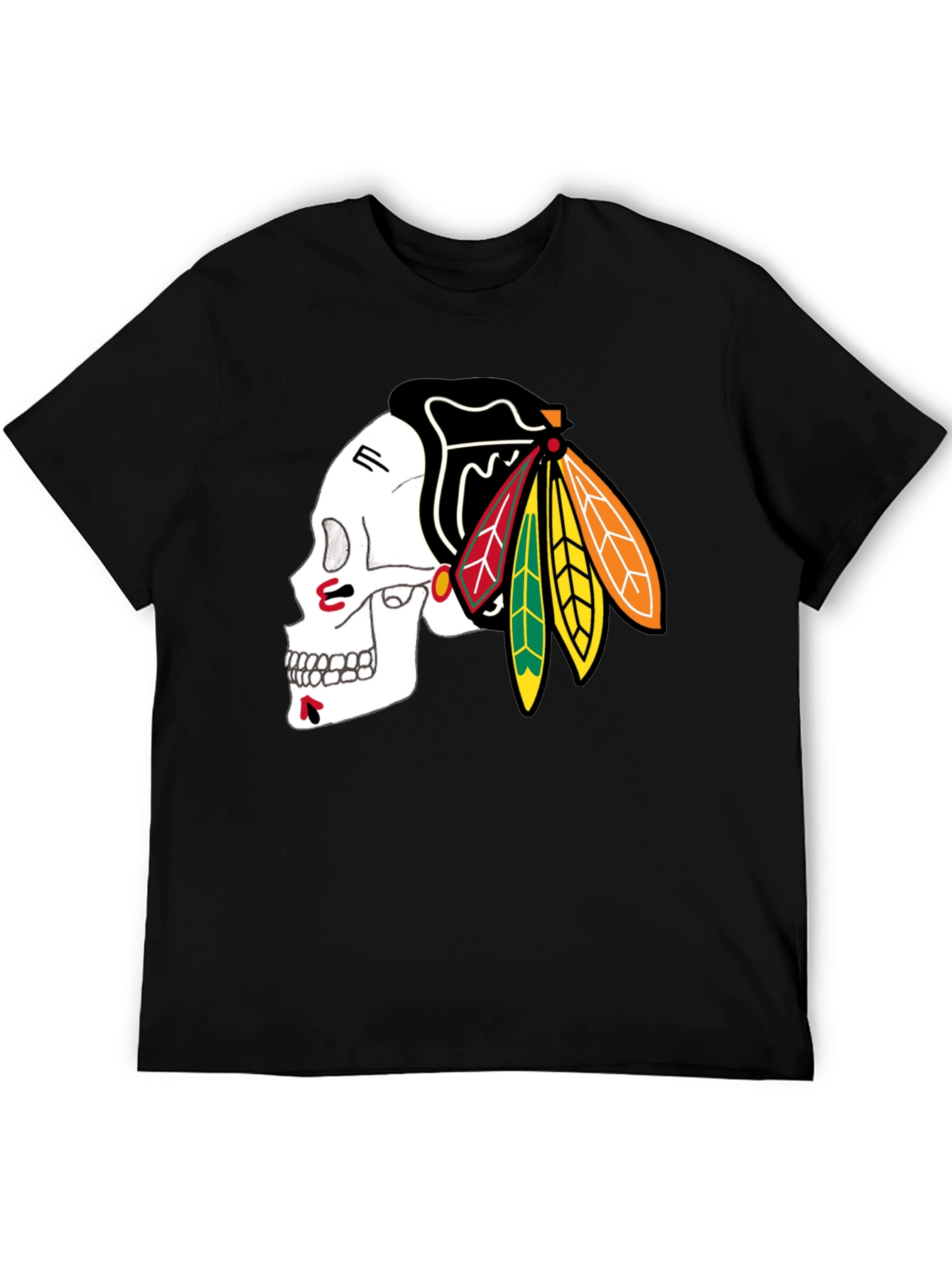 Skull Blackhawks T-Shirt