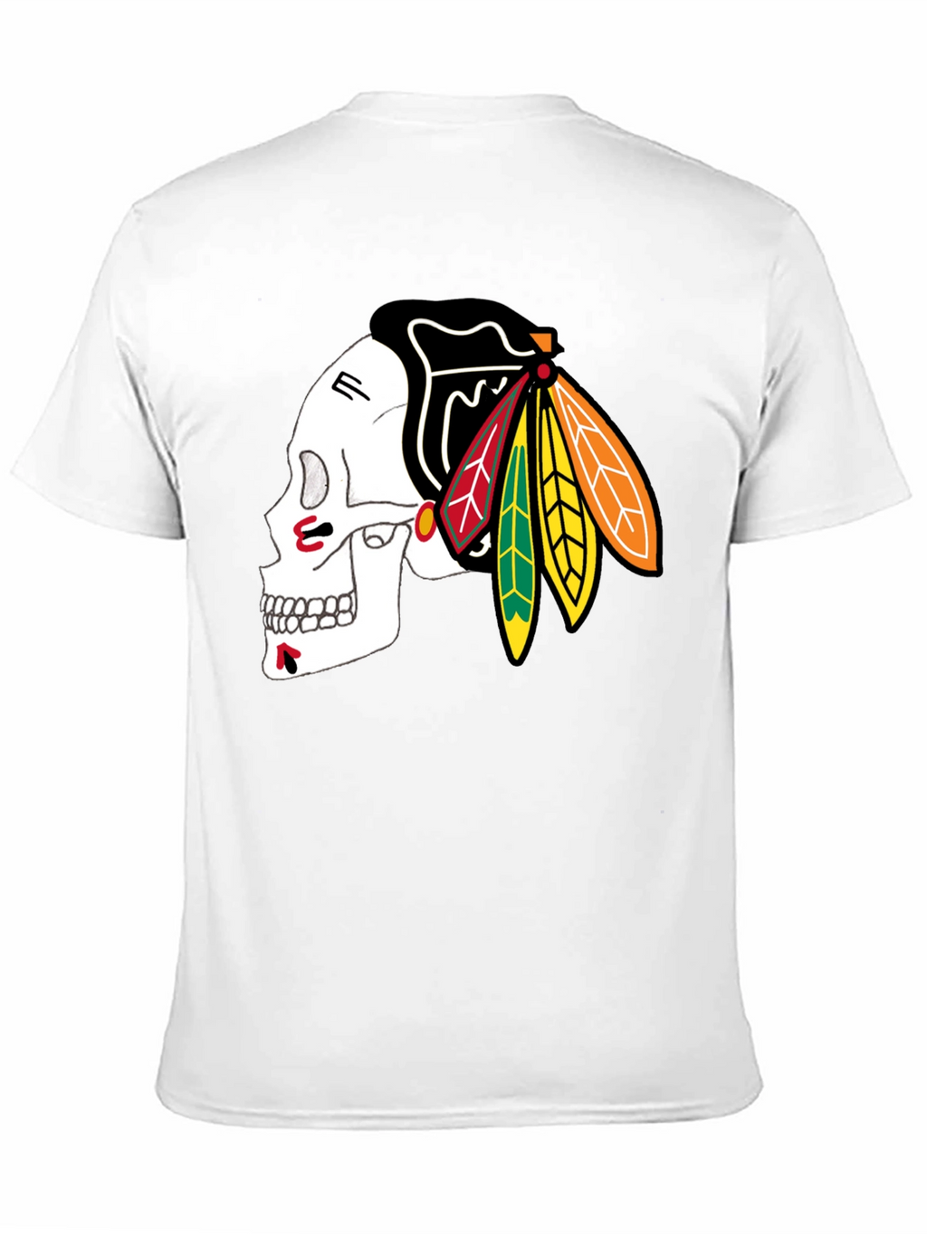 Skull Blackhawks T-Shirt