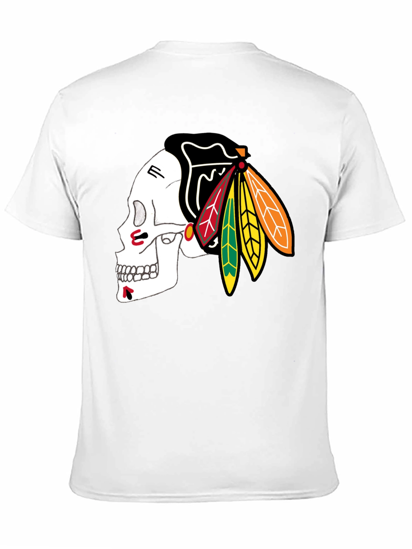 Skull Blackhawks T-Shirt