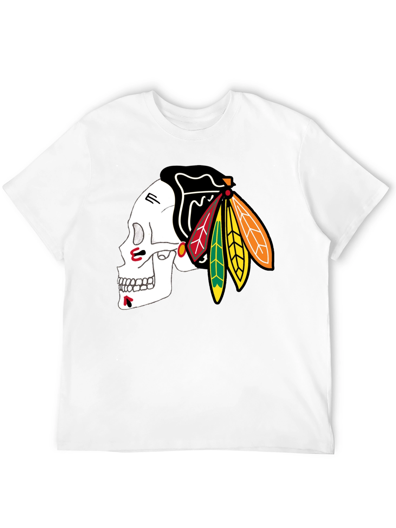 Skull Blackhawks T-Shirt