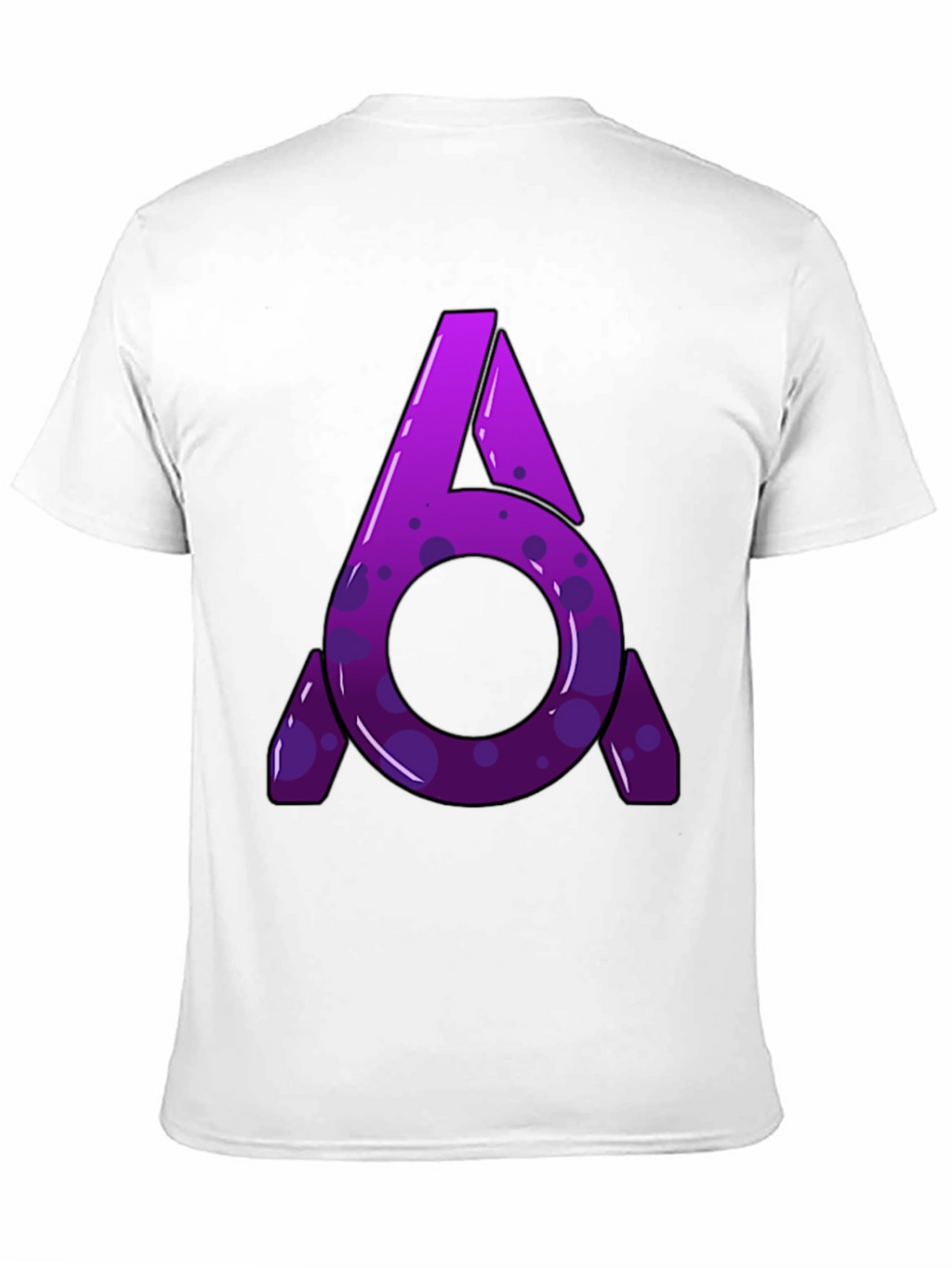 Abstract Logo Graphic T-Shirt - Black