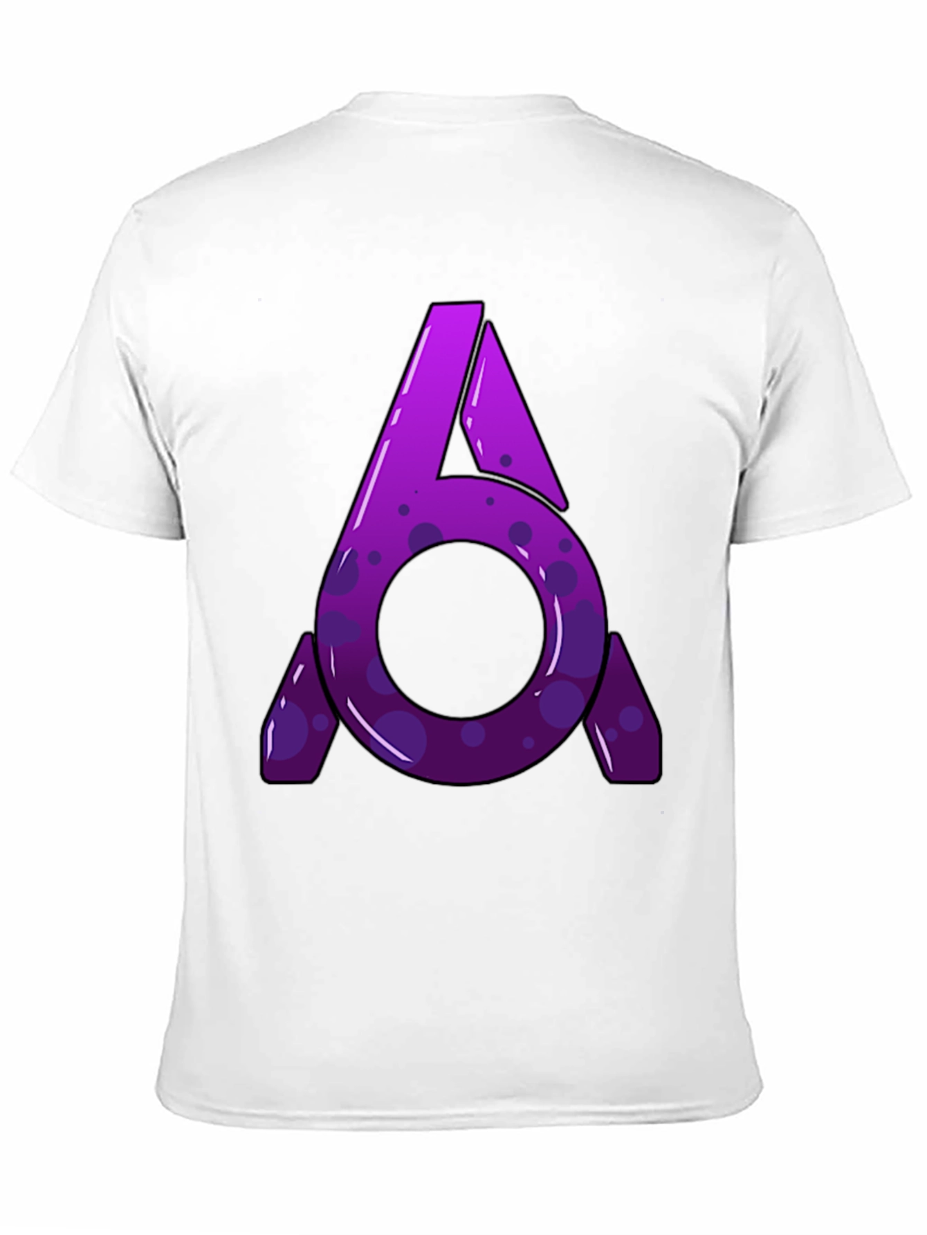 Abstract Logo Graphic T-Shirt - Black