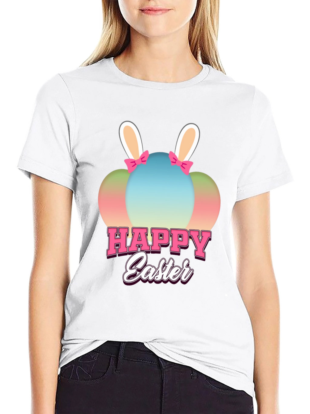 Happy Easter Bunny Eggs T-Shirt