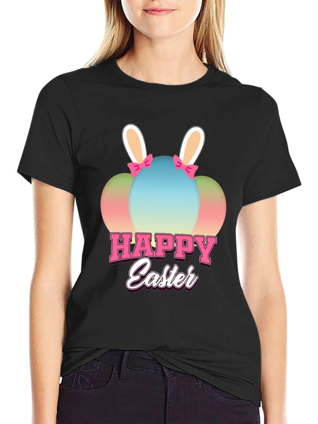 Happy Easter Bunny Eggs T-Shirt