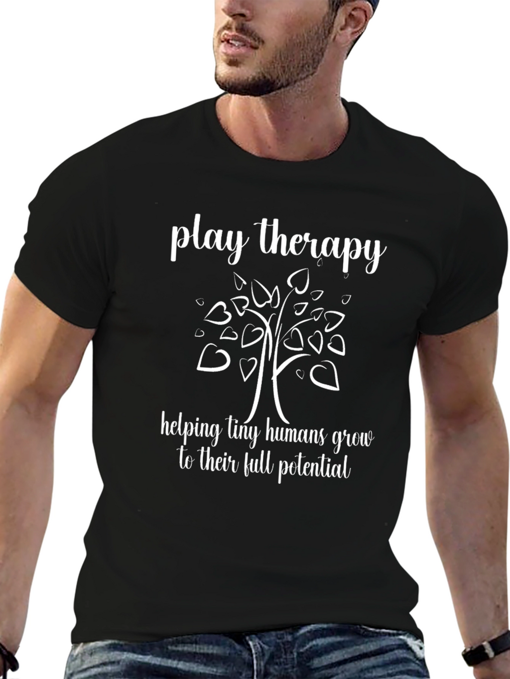 Play Therapy T-Shirt - Helping Tiny Humans Grow