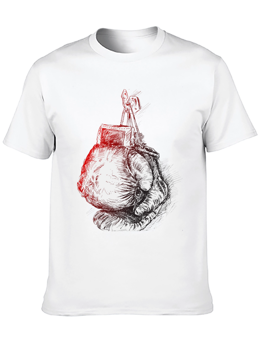 Boxing Glove Graphic Tee - Black