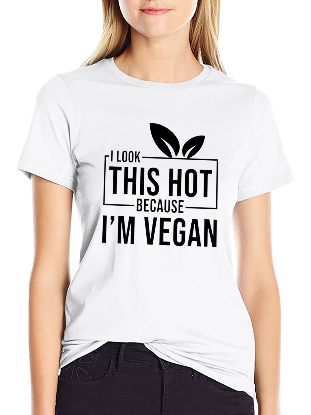 Vegan Hot T-Shirt - Black