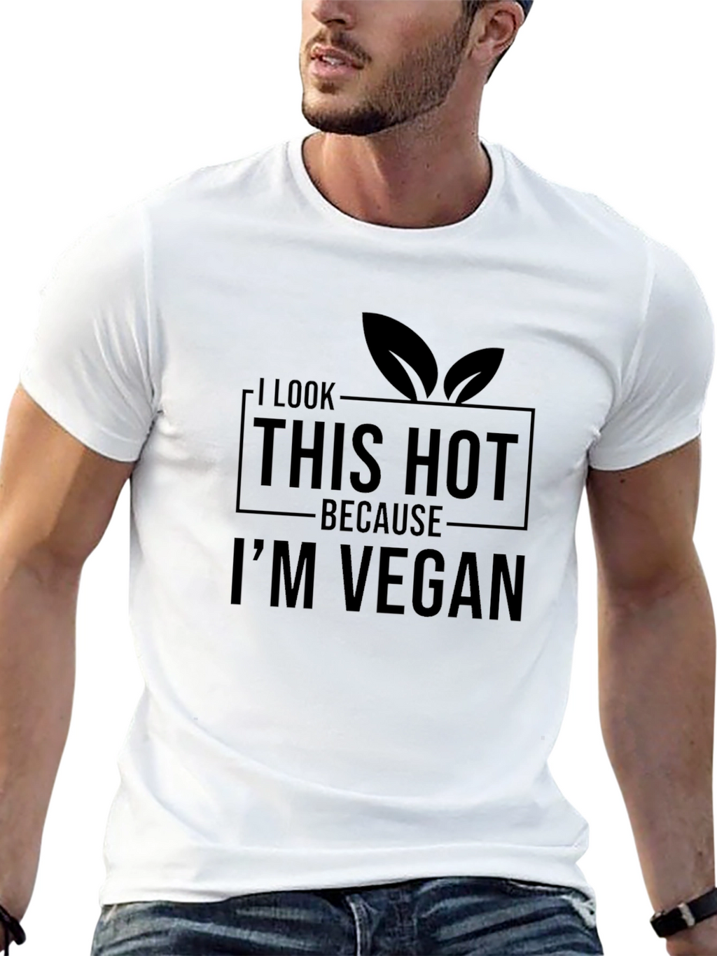 Vegan Hot T-Shirt - Black
