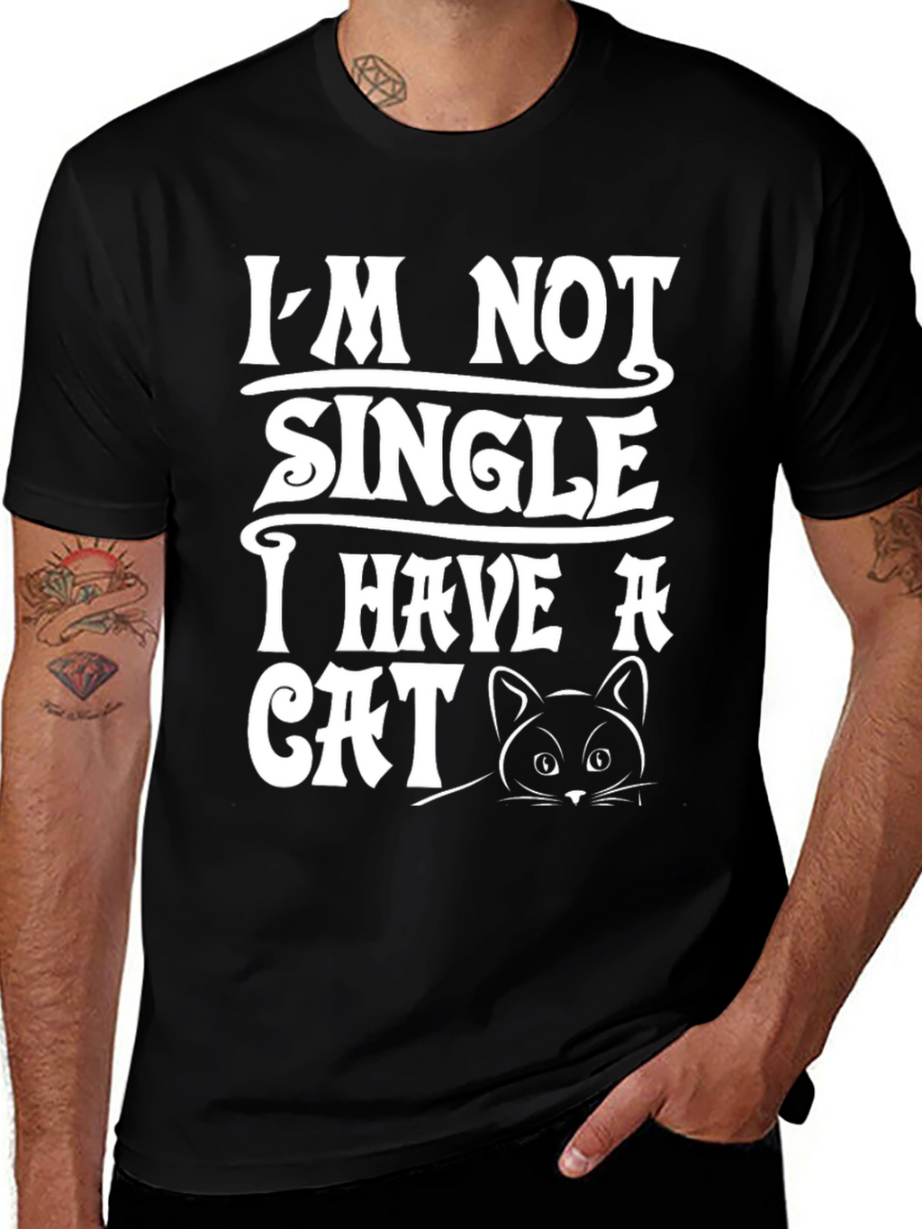 Im Not Single I Have a Cat T-Shirt