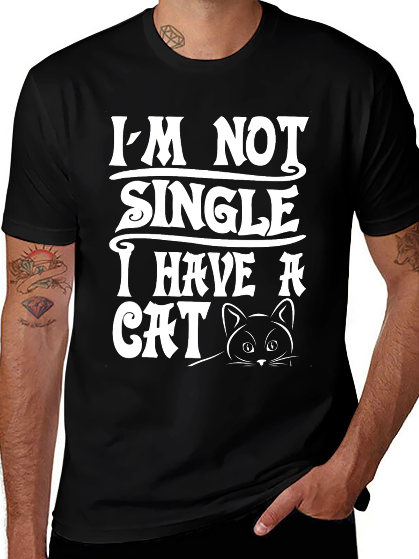 Im Not Single I Have a Cat T-Shirt