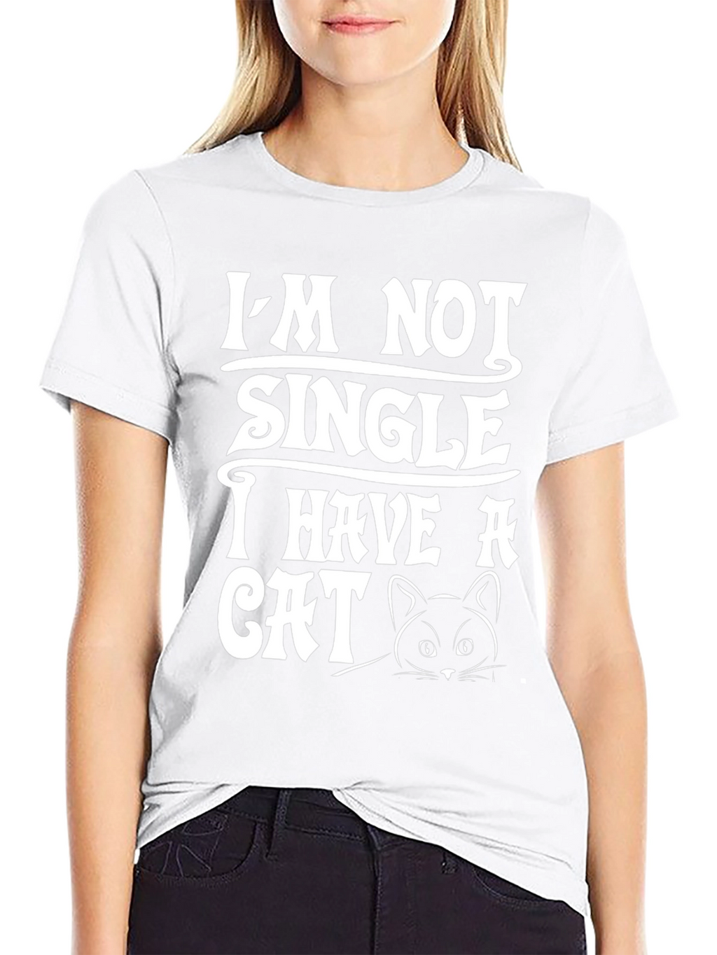 Im Not Single I Have a Cat T-Shirt