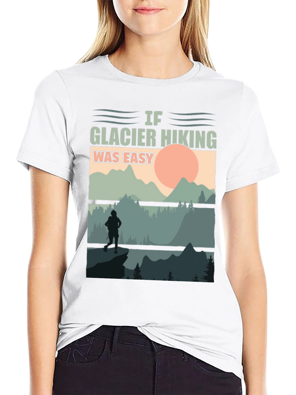 Glacier Hiking Graphic Tee - Adventure Ready