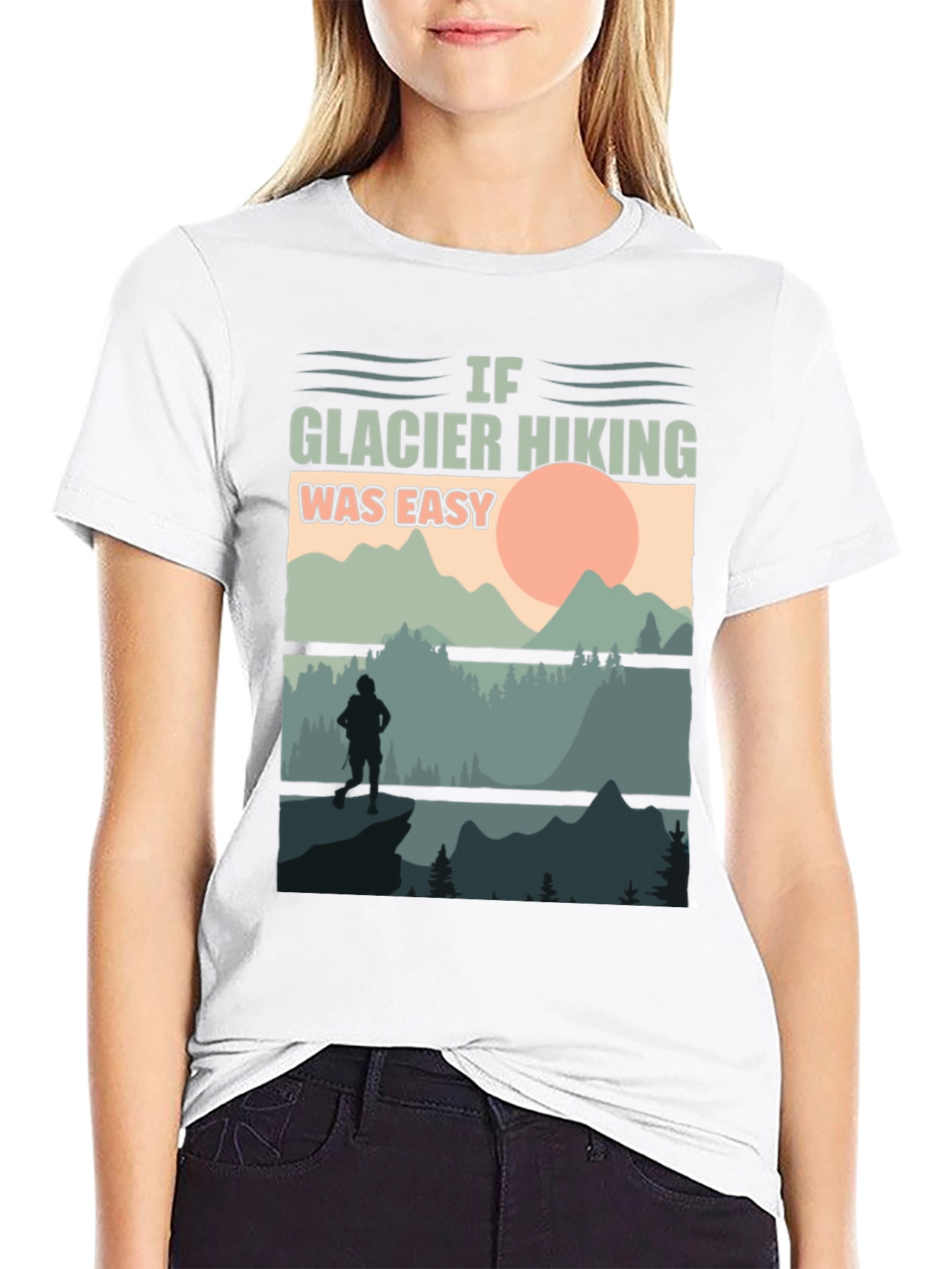 Glacier Hiking Graphic Tee - Adventure Ready