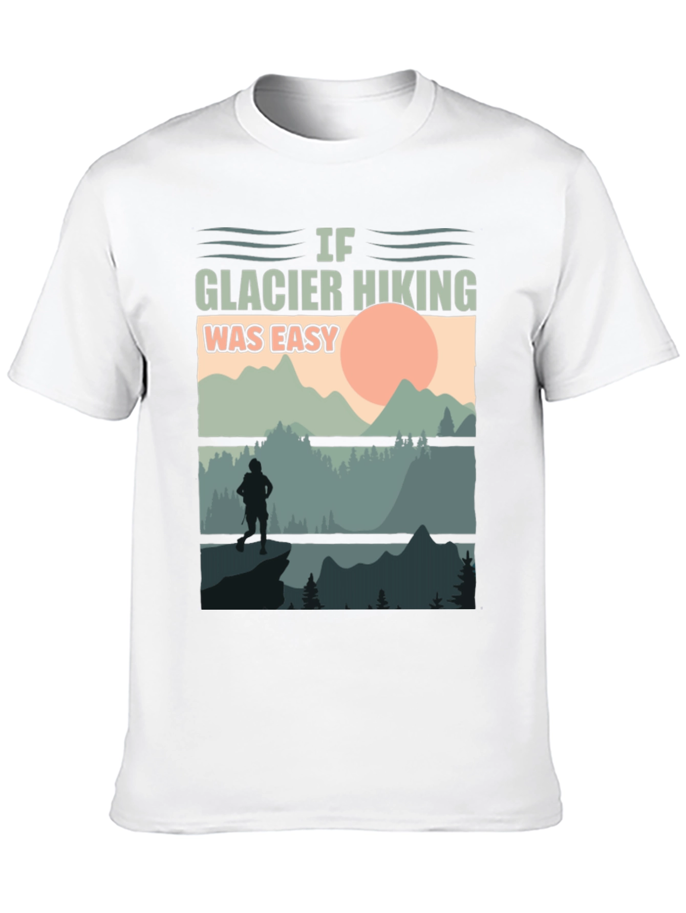 Glacier Hiking Graphic Tee - Adventure Ready