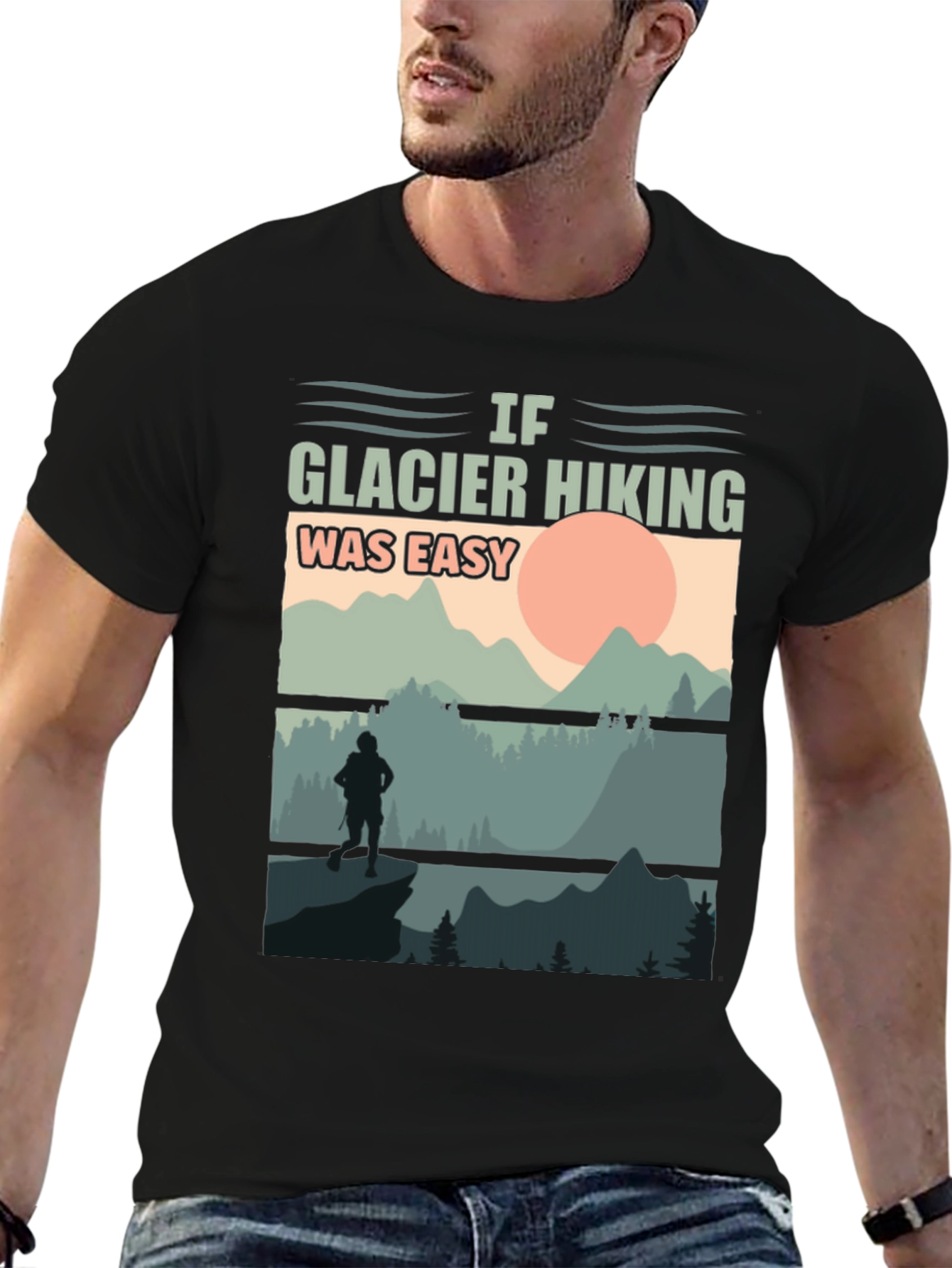Glacier Hiking Graphic Tee - Adventure Ready