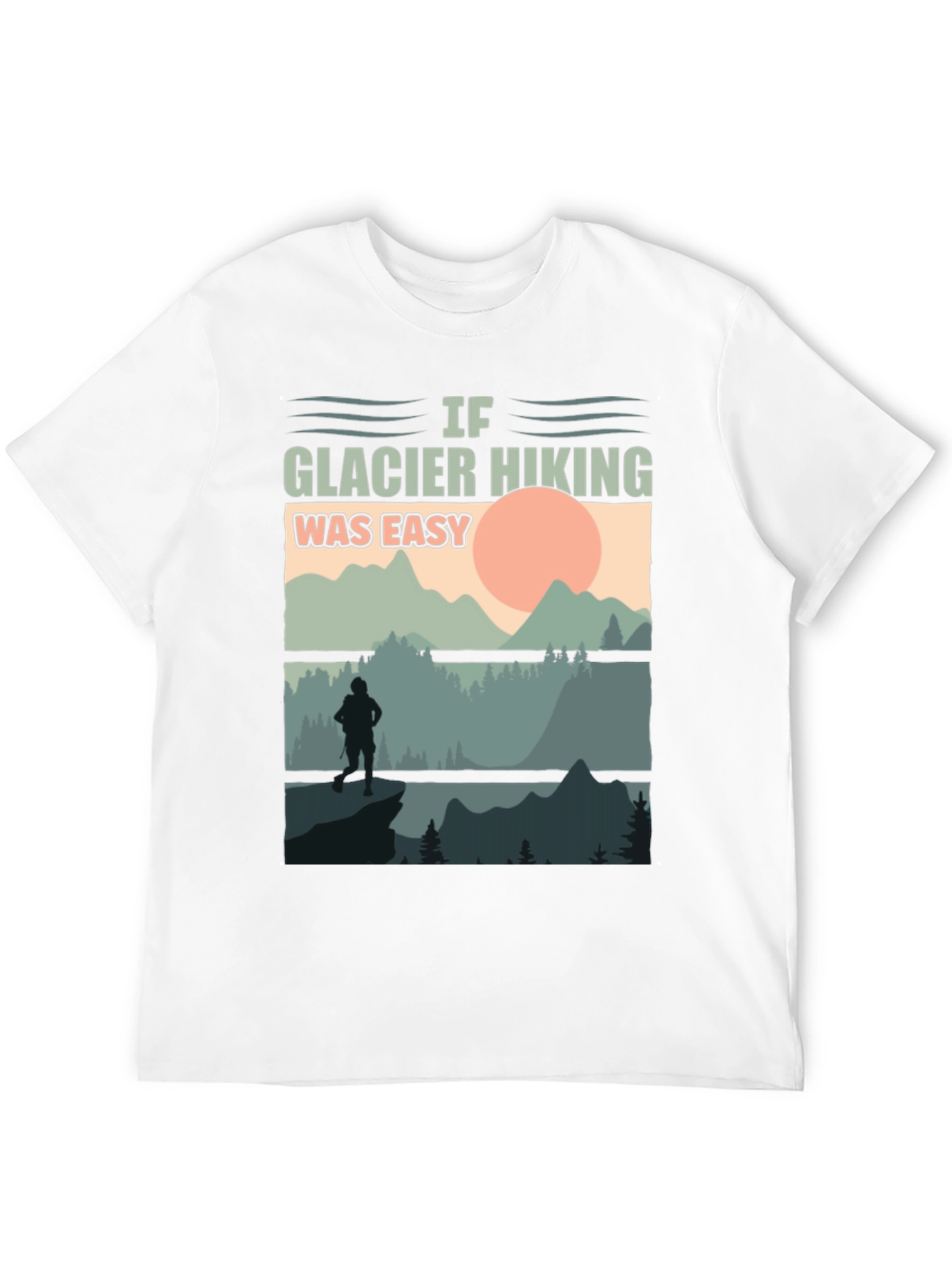 Glacier Hiking Graphic Tee - Adventure Ready