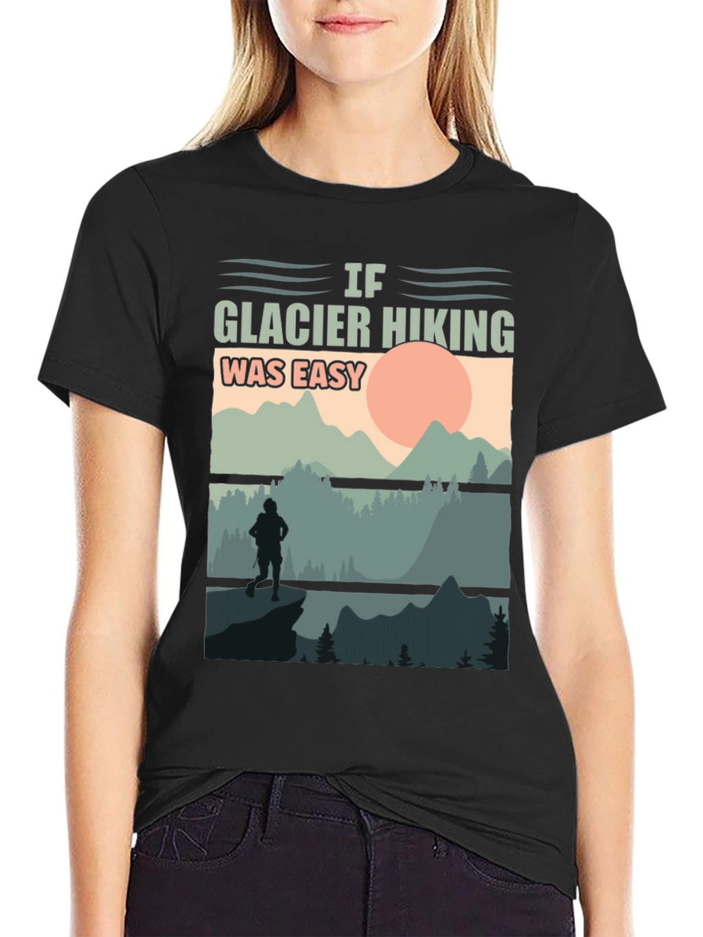 Glacier Hiking Graphic Tee - Adventure Ready