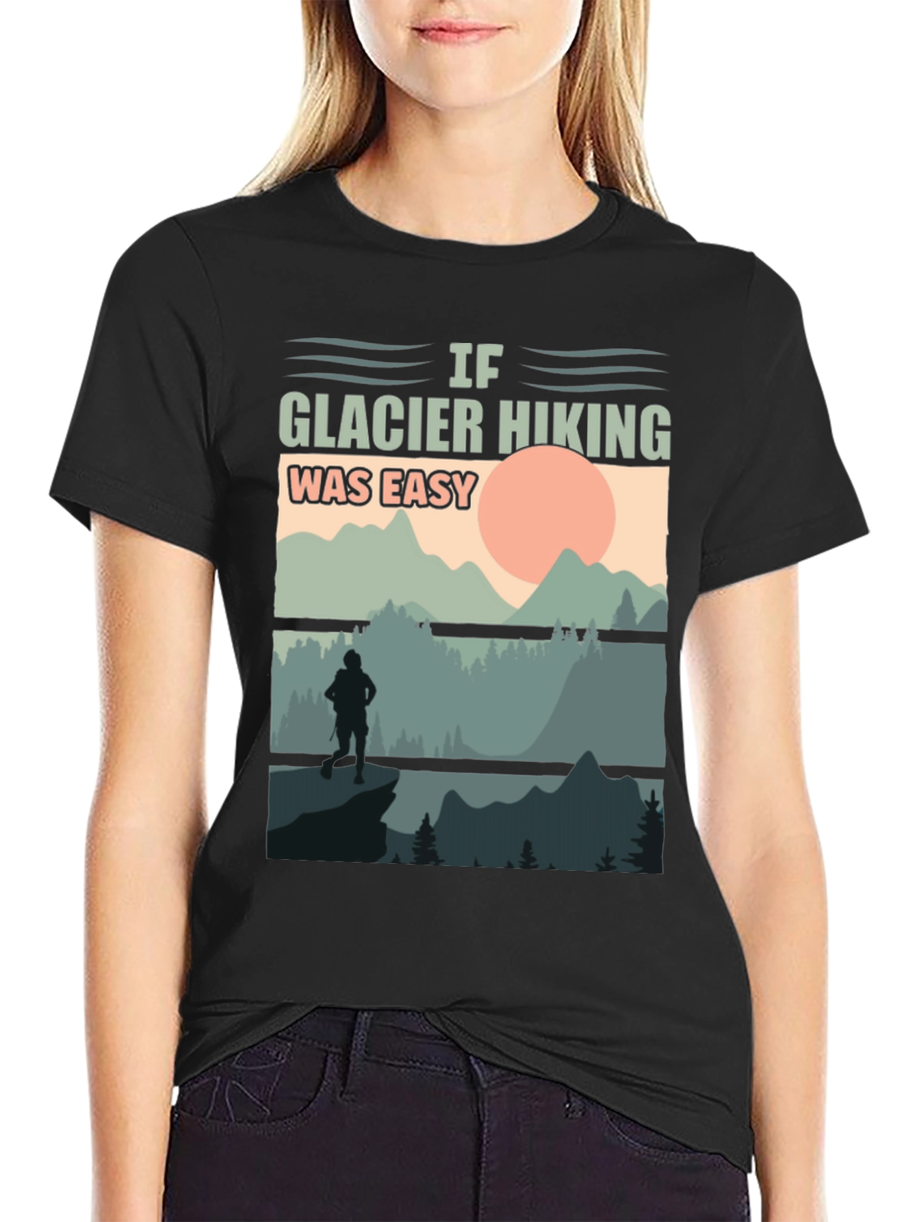 Glacier Hiking Graphic Tee - Adventure Ready