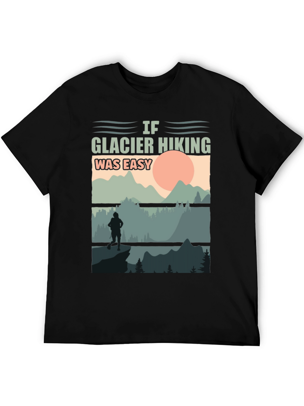 Glacier Hiking Graphic Tee - Adventure Ready