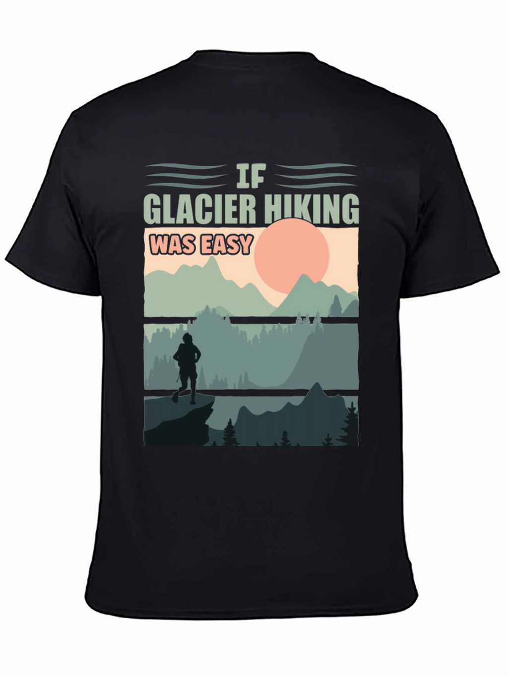 Glacier Hiking Graphic Tee - Adventure Ready